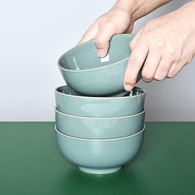 Ceramic Soup Bowl Set of 4, 24 Oz, Cereal Bowl - Image 6