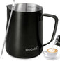 HOOMIL Milk Frothing Pitcher, 12oz/20oz/32oz 304 Stainless Steel | Steaming by HOOMIL
