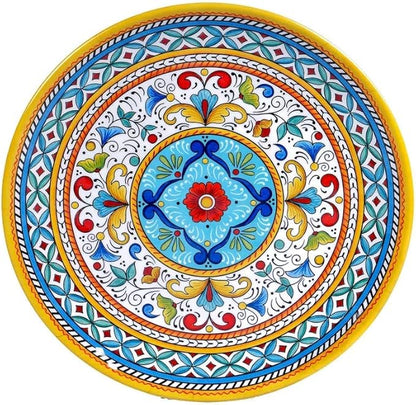 Certified International 28183 Portofino Round Platter, Melamine Heavy Weight, 650 Grams, 14-inch Diameter