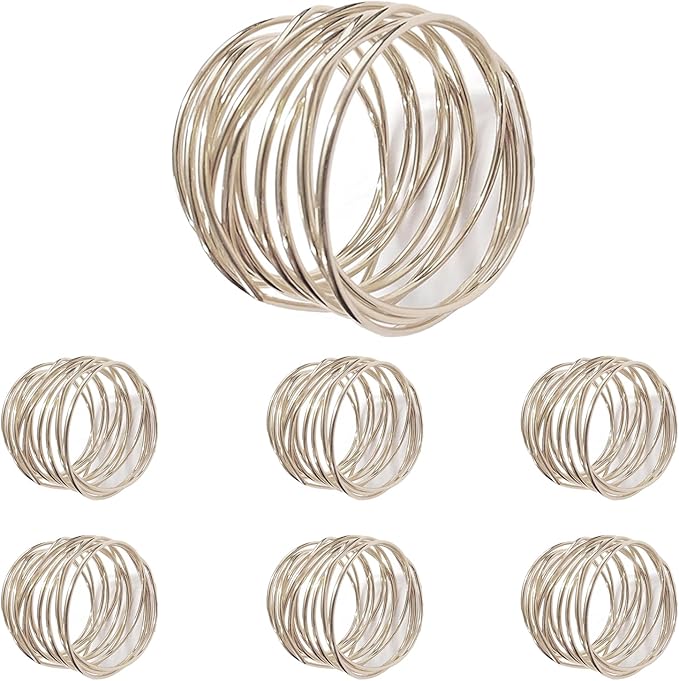 Silver Napkin Rings by FORESRUM