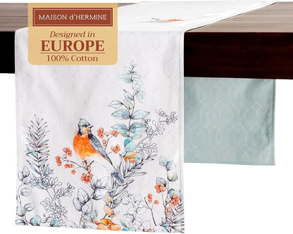 Maison d' Hermine Table Runner 100% Cotton 14.50" x 108" | Table Runners 108 by MaisondHermine