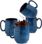 HASENSE Coffee Mugs Set of 4, 12 Ounce Ceramic Coffee Cups by Hasense