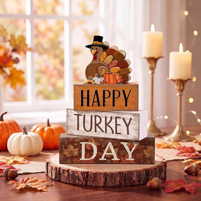 Moucuny 4 Pcs Fall Table Decorations - Image 2