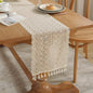 meioro Crochet Lace Table Runner, 12x78 Inch Boho Cotton Table Runners by meioro