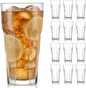 Libbey Gibraltar DuraTuff Drinking Glass Drinking Cup Set, Iconic Heavy Base by Libbey