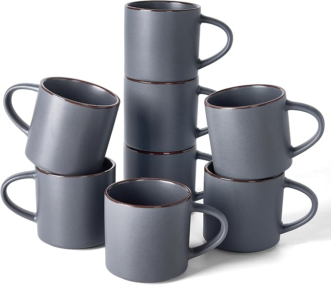 famiware Coffee Mugs Set of 8, Nebula 14oz Coffee Mugs Ceramic Cup Set | by Famiware