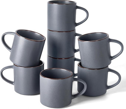 famiware Coffee Mugs Set of 8, Nebula 14oz Coffee Mugs Ceramic Cup Set | by Famiware