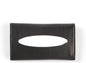 Leatherology Black Onyx Pocket Tissue Holder – Full-Grain Leather Travel Case with Snap Closure, Fits Standard Tissue Packs – Stylish & Compact Tissue Organizer for On-The-Go