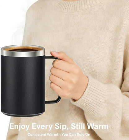 Coffee Warmer Mug Set for Desk, Self Heating Coffee Cup - Image 3