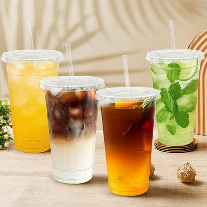 Lamosi 300 Pack 20 oz Plastic Coffee Cups - Image 4