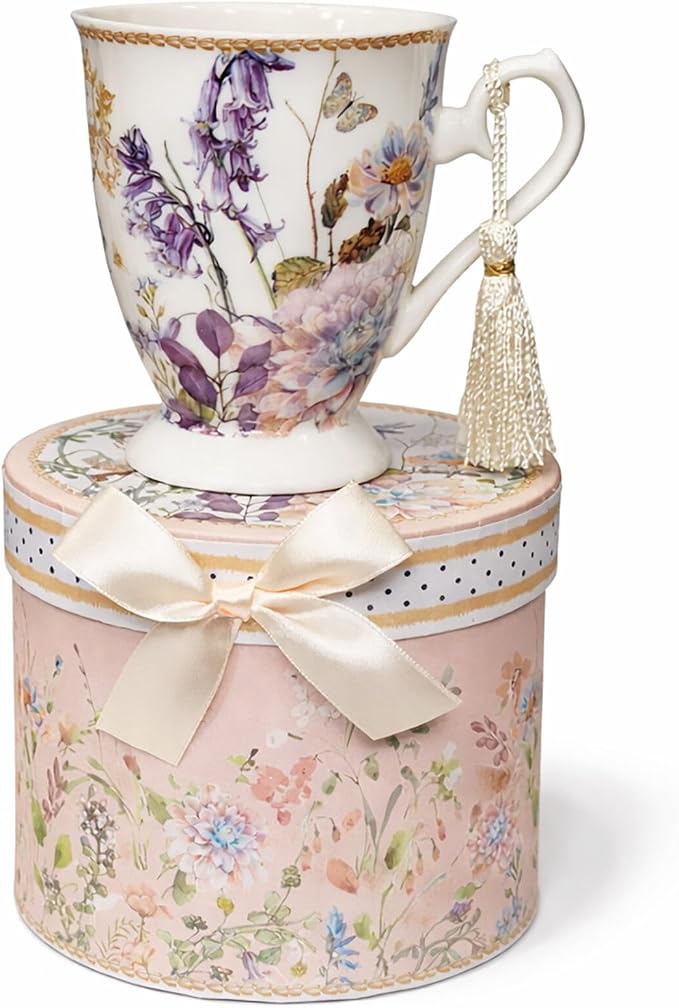 STP GOODS Porcelain Tea/Coffee Cup in Gift Box Fine Porcelain Coffee Cup Tea - Image 6
