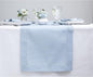 Solino Home 100% Linen Table Runner Sky Blue, Classic Hemstitch 14 x 156 in | by SolinoHome