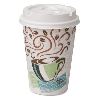 Dixie 5342COMBO600 Paper Hot Cups & Lids Combo Bag by Unknown
