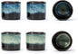Japanese Tea Cups Set of 6, Ceramic Teacups, 2.5Oz Ceramic Handleless Cup Set by Lavinttostory