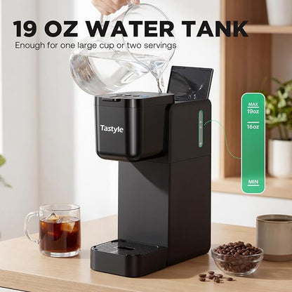Tastyle Single Serve Coffee Maker Hot and Iced - Image 6