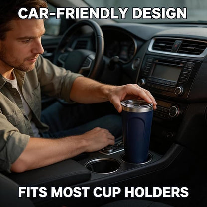 32 oz Insulated Stainless Steel Coffee Tumbler - Image 3