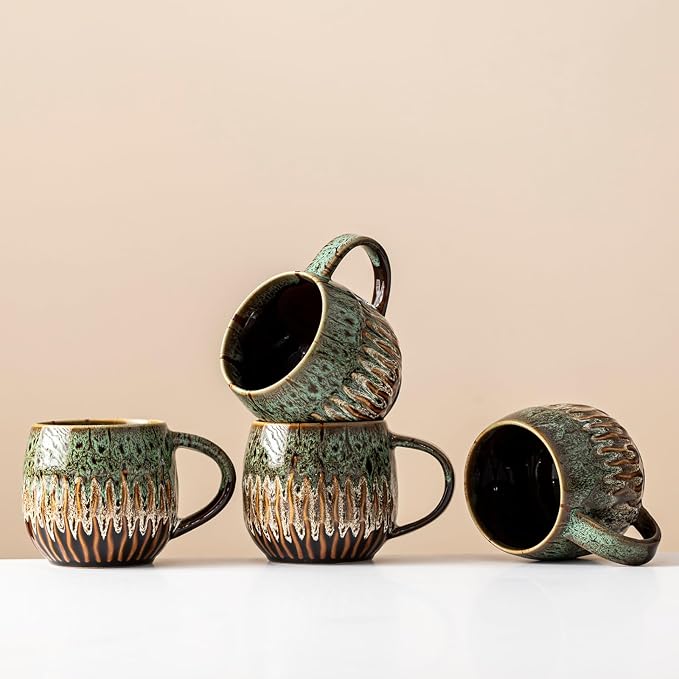 Large Ceramic Coffee Mug - 20oz Big Tea Cup by LPYLXINGYAN