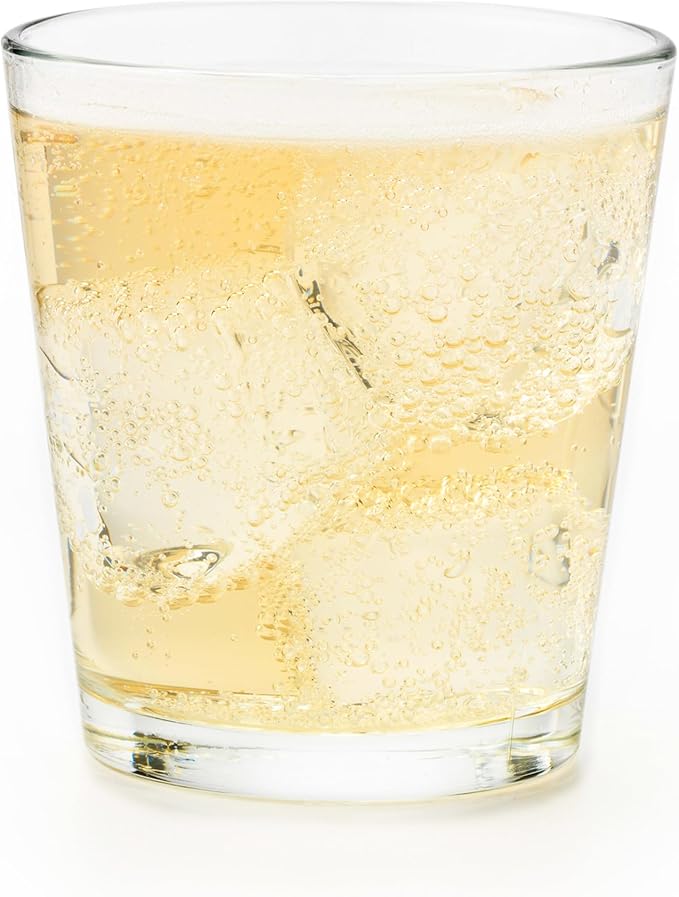 Libbey 15790 Restaurant Basics Stacking 9 oz Pint Glasses Set of 12, All by Libbey
