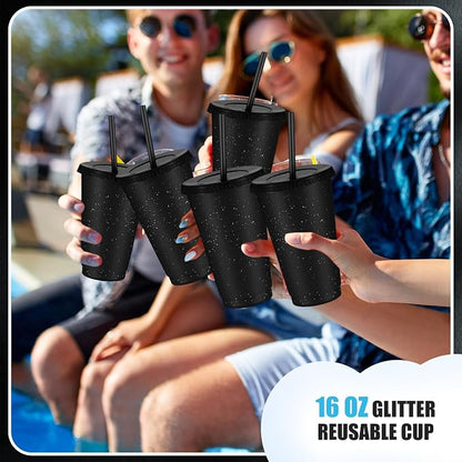 Uiifan 6 Pcs 16 oz Reusable Tumbler - Image 3