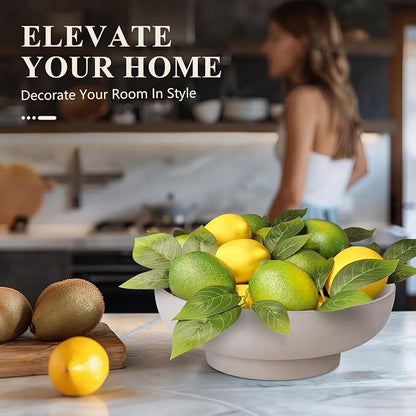 Decorative Resin Bowl, Large Fruit Bowl, coffee tables, and entryways. Use - Image 4