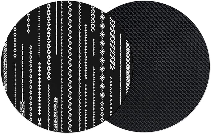 Contemporary Geometric Coasters Set of 2 Absorbent Coasters by Unknown