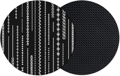 Contemporary Geometric Coasters Set of 2 Absorbent Coasters by Unknown