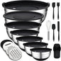 Unokit Mixing Bowls with Lids Set by Unokit