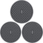 3 Pack Silicone Coasters for Drinks, Thickened Coaster by CAETOUNG