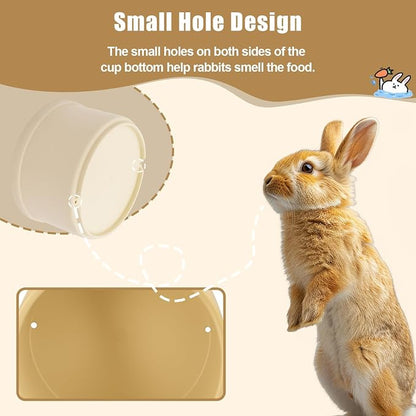 8 Pcs Stacking Cups for Rabbits, Nesting Rabbit Toys of Different Sizes - Image 4
