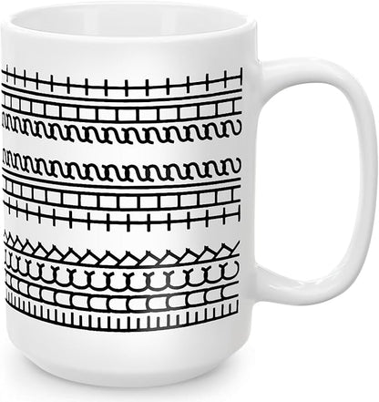 Hidden Message F This S Coffee Mug 15OZ Ceramic, Novelty Humor FTS Coffee Cups by Lovyi