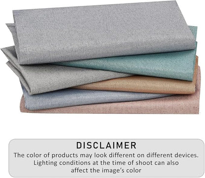 Ruvanti Cloth Napkins Set of 12, 18x18 Reusable Napkins Cloth Washable, Soft & Durable Table Napkin, Poly Cotton Fabric Dinner Napkins for Parties, Christmas, Thanksgiving, Weddings - Multicolor