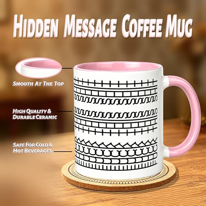 Fuck This Shit Coffee Mug, Secret Hidden Message Fuck This Shit Coffee Cup | - Image 4