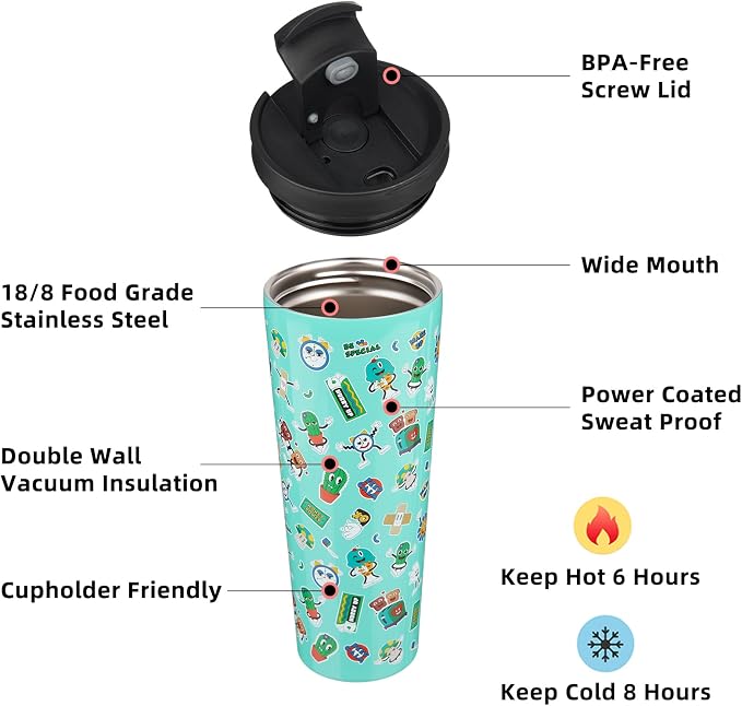 BJPKPK 26 oz Coffee Tumbler - Image 2