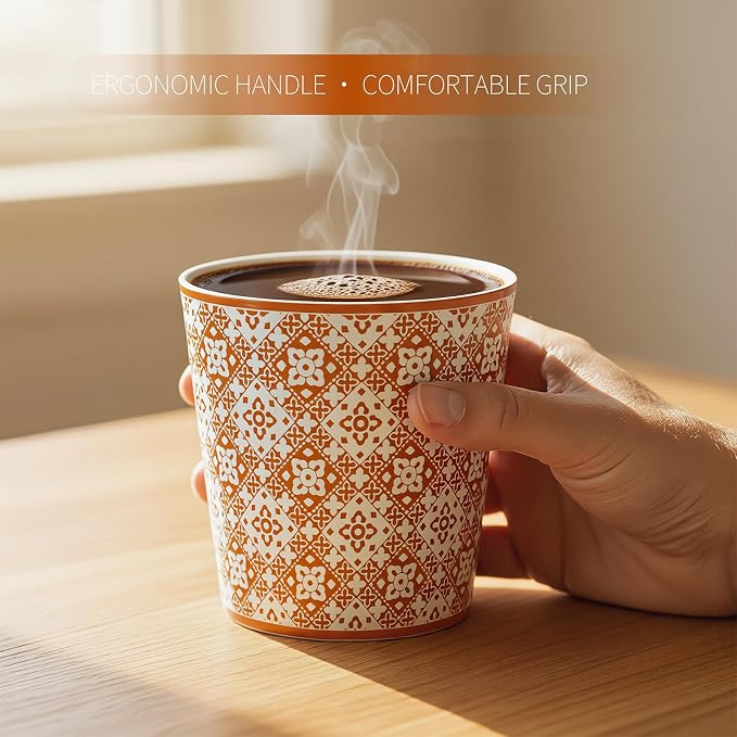 YQ&AMK 6.76oz Handmade Jingdezhen Porcelain Tumbler Mug - Image 2