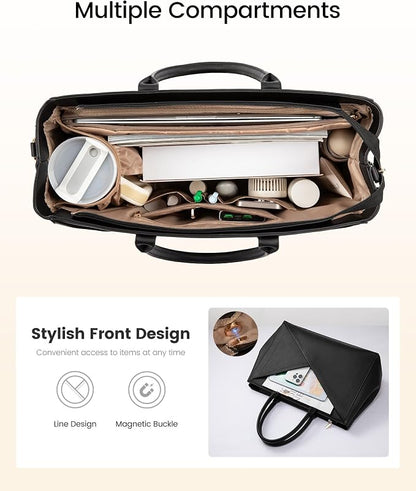 LOVEVOOK Laptop Work Tote Bag for Women - Image 5