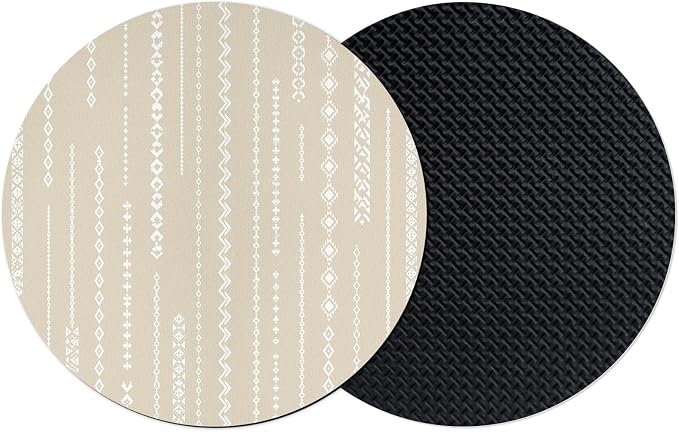 Modern Geometric Coasters Set of 2 Absorbent Coasters by Unknown