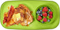 madesmart dipware Small Serving Plate, Stackable & Removable Dip Bowl for Salsa, Queso, Salad, Olives, Dishwasher & Microwave Safe, Multipurpose Plate & Bowl, Lime
