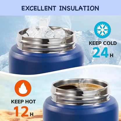 Kerilyn 12oz Kids Water Bottle 2 Pack, Stainless Steel Insulated Water Bottle - Image 4
