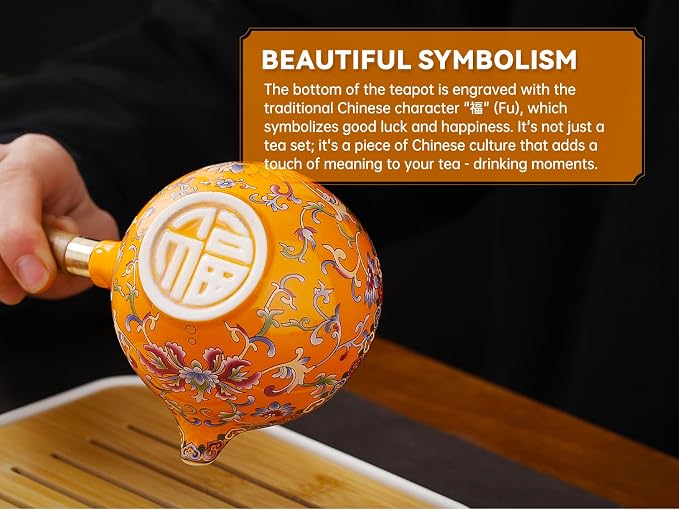 Chinese Tea Set Gongfu Tea Set, Portable Tea Set - Image 9