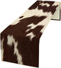 Cow Skin Print Table Runner, Rustic Farmhouse Cottage Animal Fur Skin Western by SHElifestyle