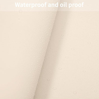 Leather Table Cover,1.8mm Thick,24x48 Inch Desk Cover,Large Desk Mat,Table Protector,Table Cover Protector,Office Desk Cover,Coffee Table Protector(Beige+Light Gray,24x48)