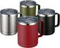 MEWAY 12oz Coffee Mug With Handle 4 Pack Bulk, Stainless Steel Insulated Travel by MEWAY