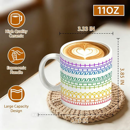 Fuck This Shit Mug, Fuck This Shit Hidden Message Ceramic Cup 11OZ | Funny - Image 3