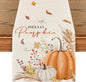Artoid Mode 210 GSM Fall Table Runner 13x60 Inch Home Party Decor | Hello by ArtoidMode
