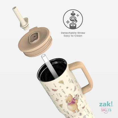 Zak Designs Winnie the Pooh 30oz Spill-Proof Insulated Travel Tumbler | BPA Free - Image 6