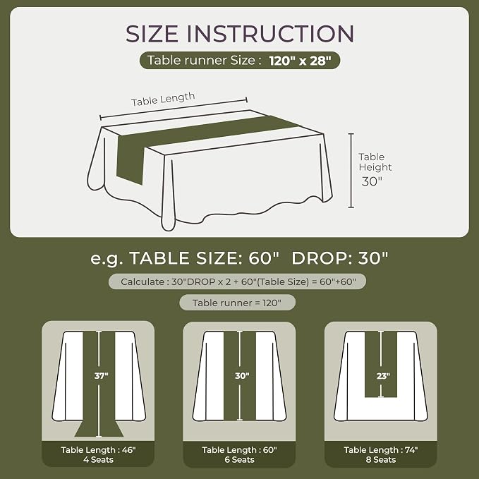 Leetaltree Dazzle Table Runner-Luxury Scarf Table Runner 120 Inch 10FT - Image 6