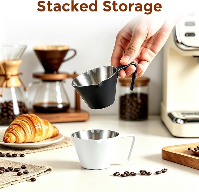 1 Pc Stainless Steel Espresso Shot Cup - Image 3