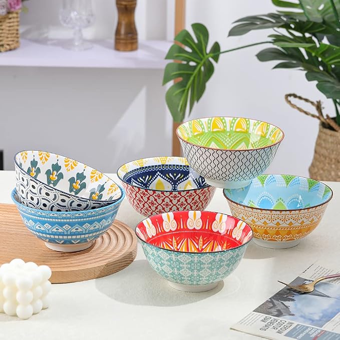 Cereal Bowls Porcelain 23 oz - Image 3