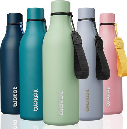 BJPKPK 25oz Insulated Water Bottle, Stainless Steel Bottle by BJPKPK