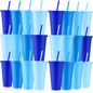 Skylety 24 Pcs Winter Plastic Cups by Skylety